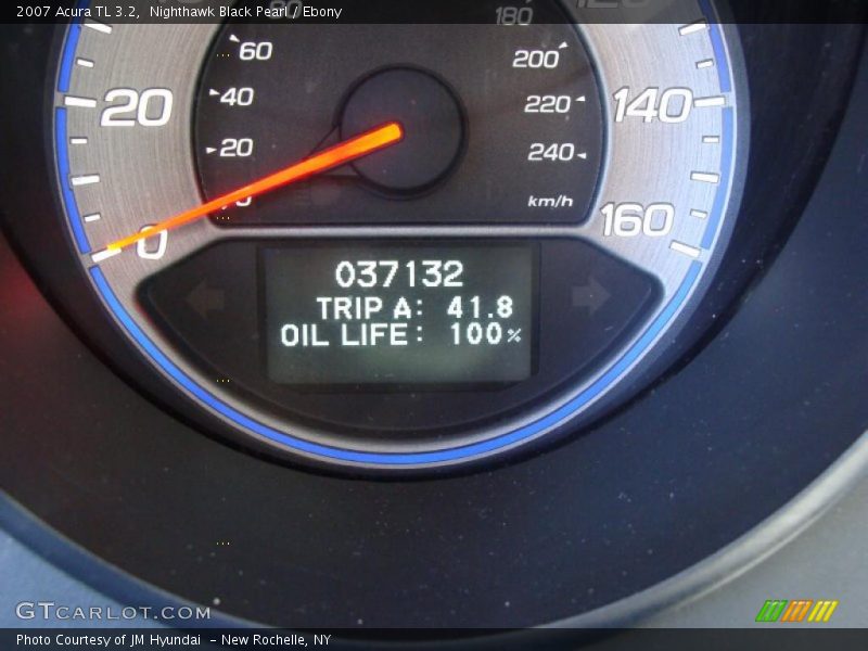 Nighthawk Black Pearl / Ebony 2007 Acura TL 3.2