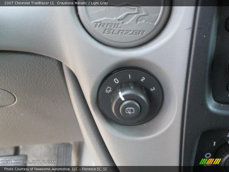 Graystone Metallic / Light Gray 2007 Chevrolet TrailBlazer LS