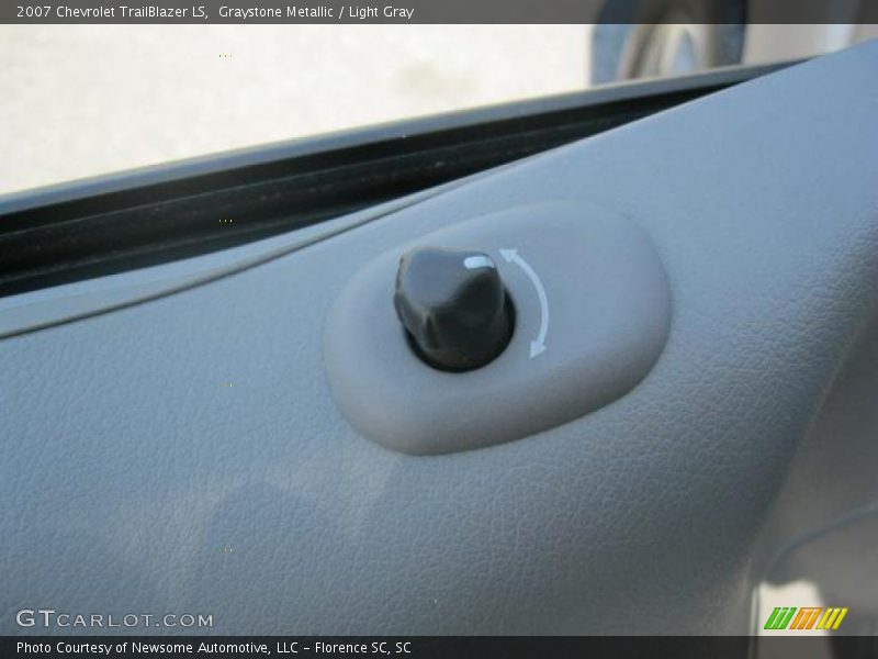 Graystone Metallic / Light Gray 2007 Chevrolet TrailBlazer LS