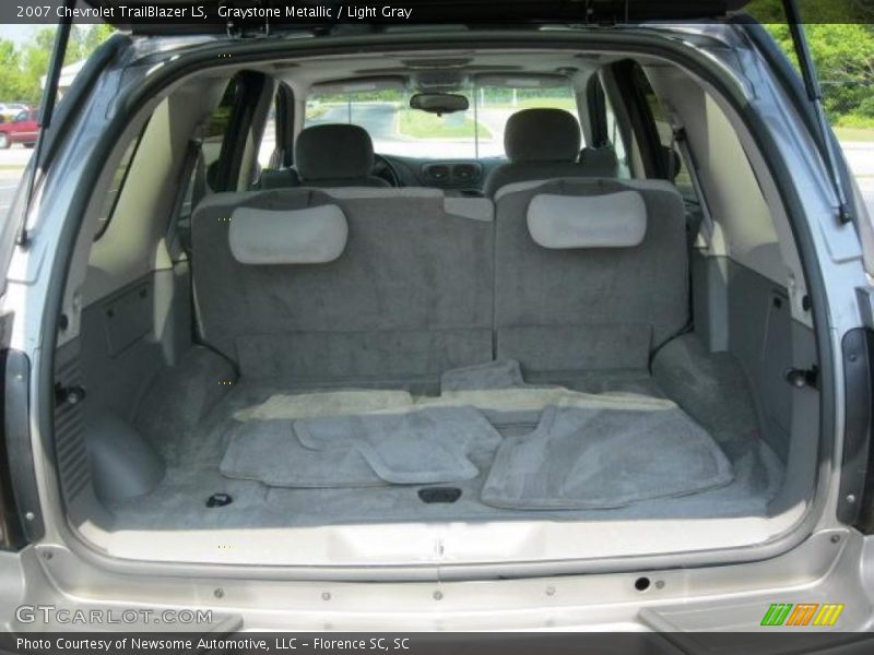 Graystone Metallic / Light Gray 2007 Chevrolet TrailBlazer LS