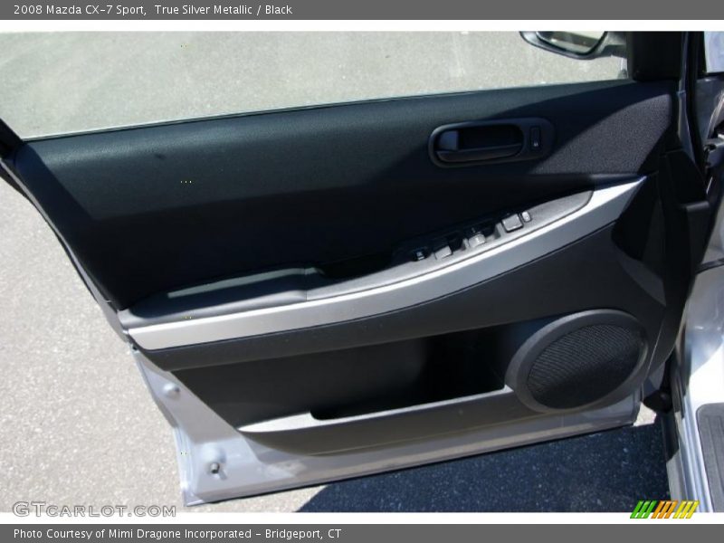 True Silver Metallic / Black 2008 Mazda CX-7 Sport