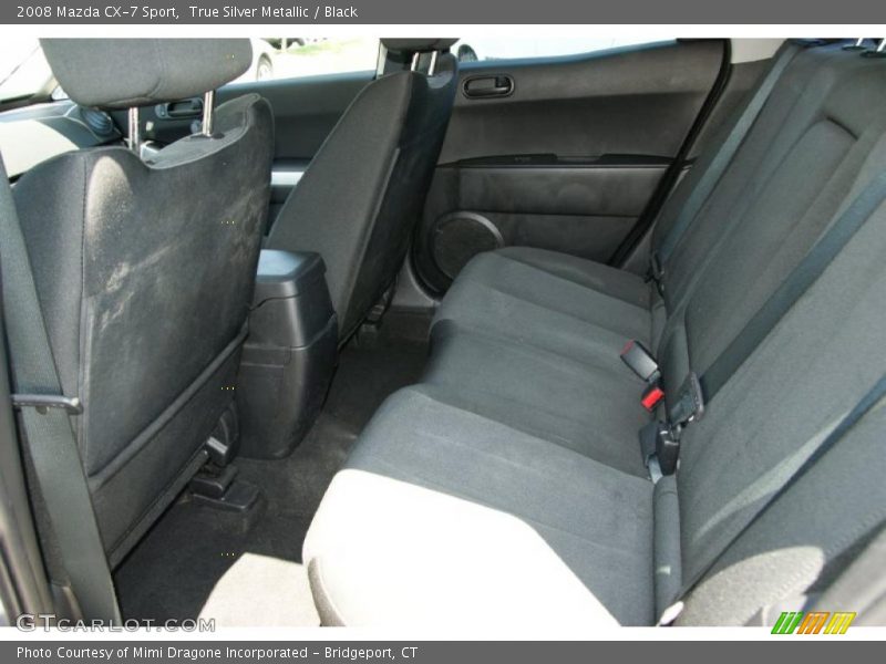 True Silver Metallic / Black 2008 Mazda CX-7 Sport