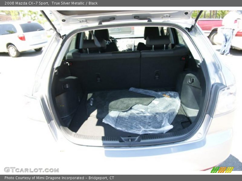 True Silver Metallic / Black 2008 Mazda CX-7 Sport