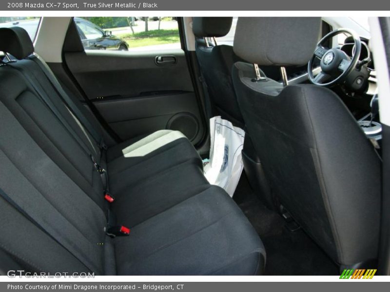 True Silver Metallic / Black 2008 Mazda CX-7 Sport