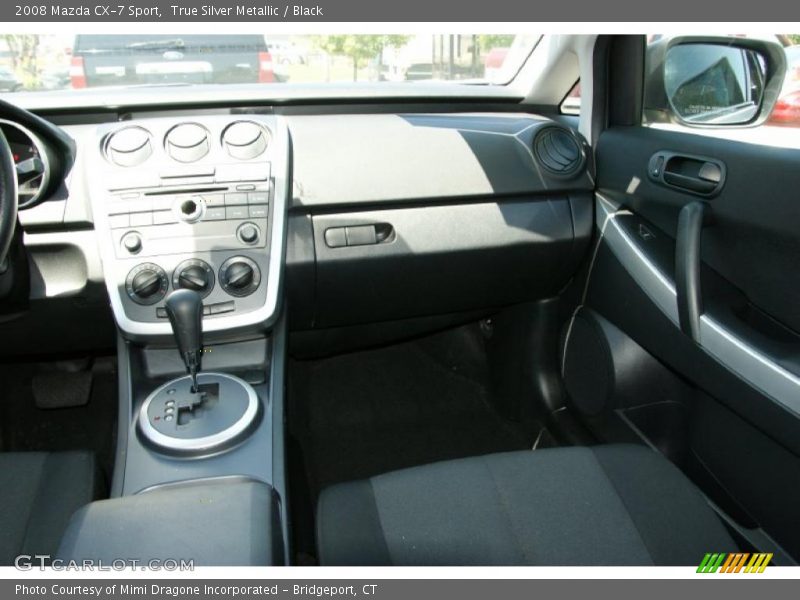 True Silver Metallic / Black 2008 Mazda CX-7 Sport