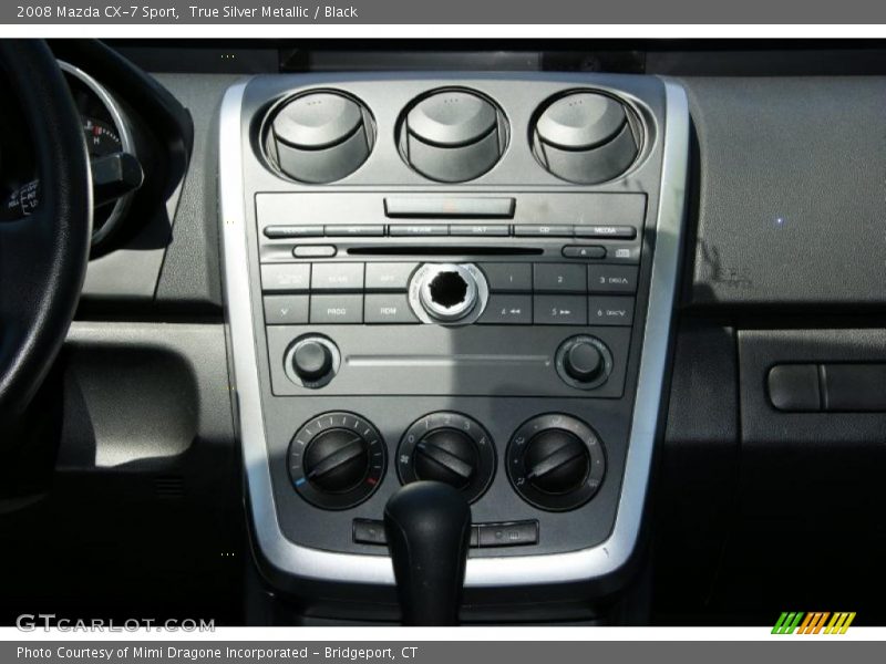 True Silver Metallic / Black 2008 Mazda CX-7 Sport