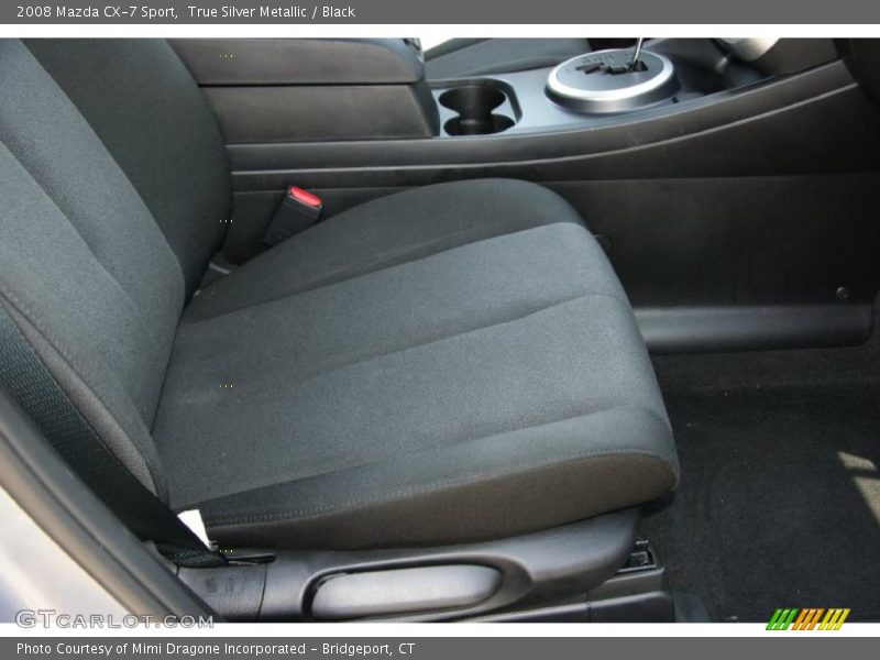 True Silver Metallic / Black 2008 Mazda CX-7 Sport