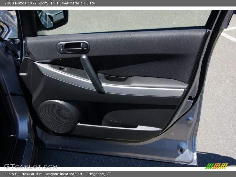 True Silver Metallic / Black 2008 Mazda CX-7 Sport