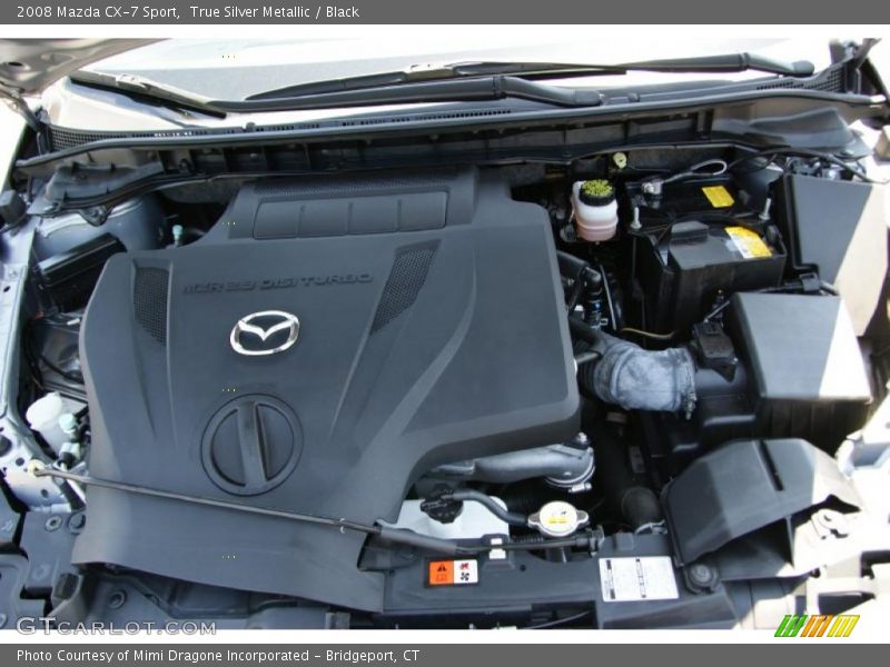 True Silver Metallic / Black 2008 Mazda CX-7 Sport