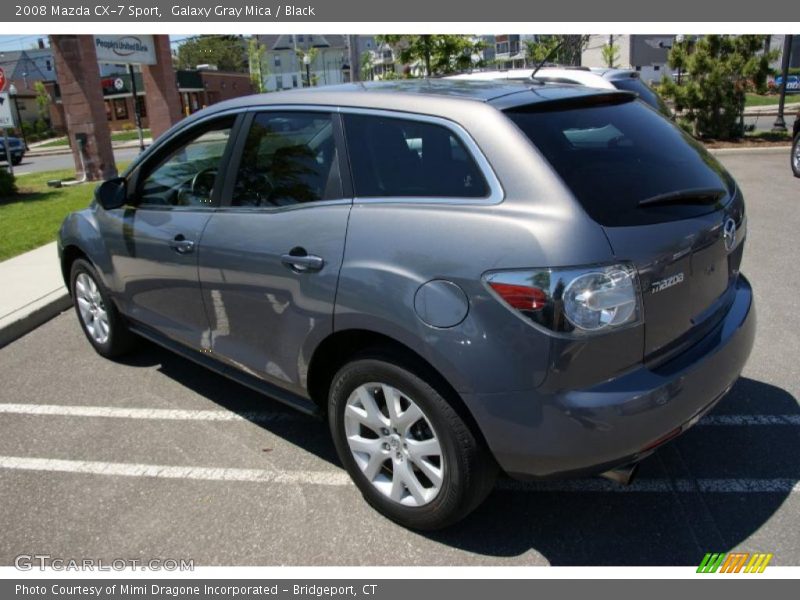 Galaxy Gray Mica / Black 2008 Mazda CX-7 Sport