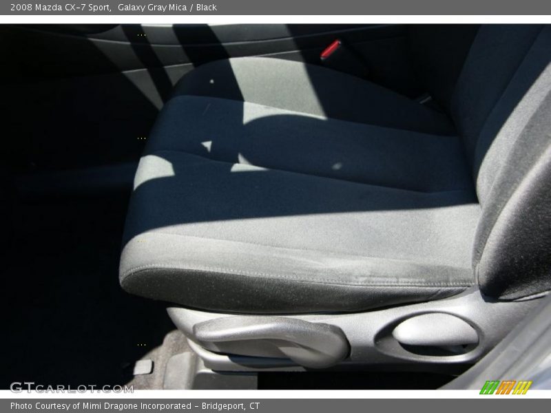 Galaxy Gray Mica / Black 2008 Mazda CX-7 Sport