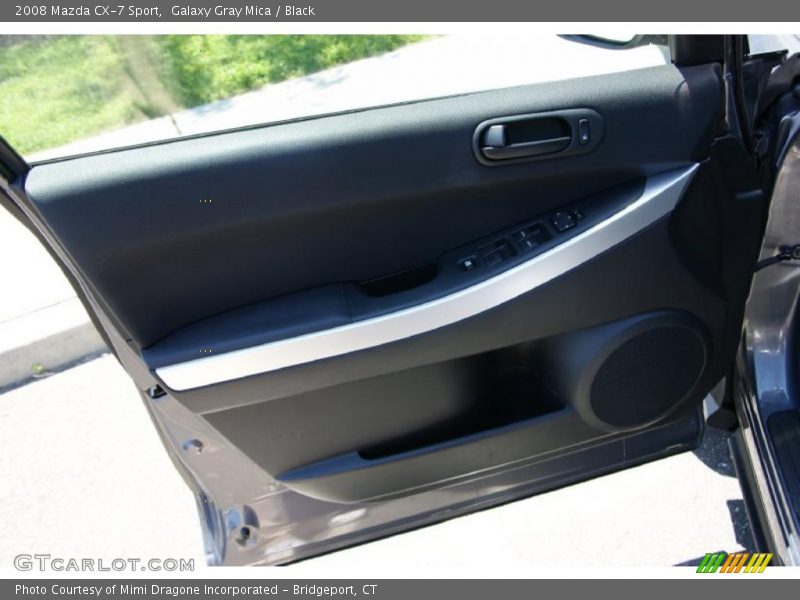Galaxy Gray Mica / Black 2008 Mazda CX-7 Sport