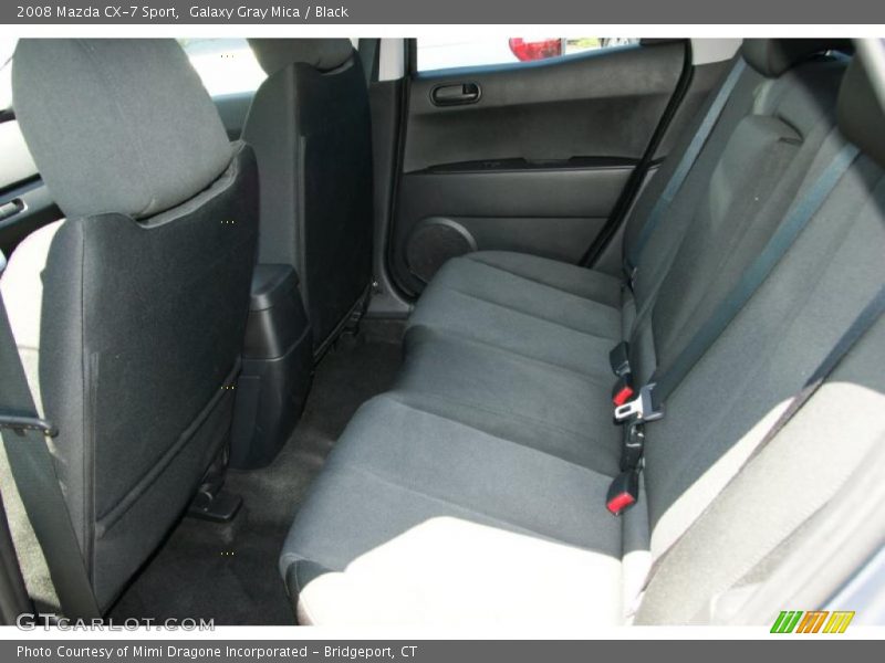Galaxy Gray Mica / Black 2008 Mazda CX-7 Sport