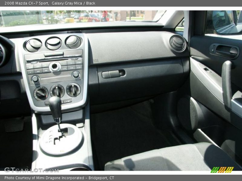 Galaxy Gray Mica / Black 2008 Mazda CX-7 Sport