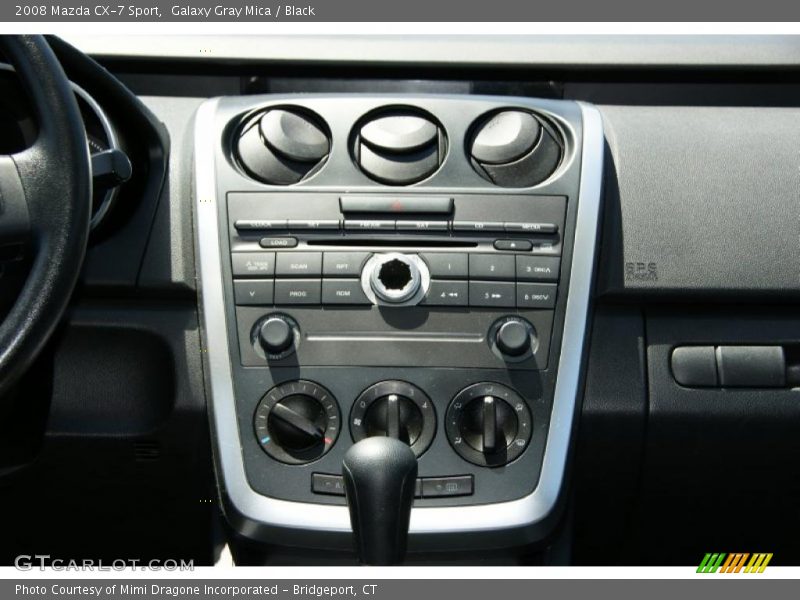 Galaxy Gray Mica / Black 2008 Mazda CX-7 Sport