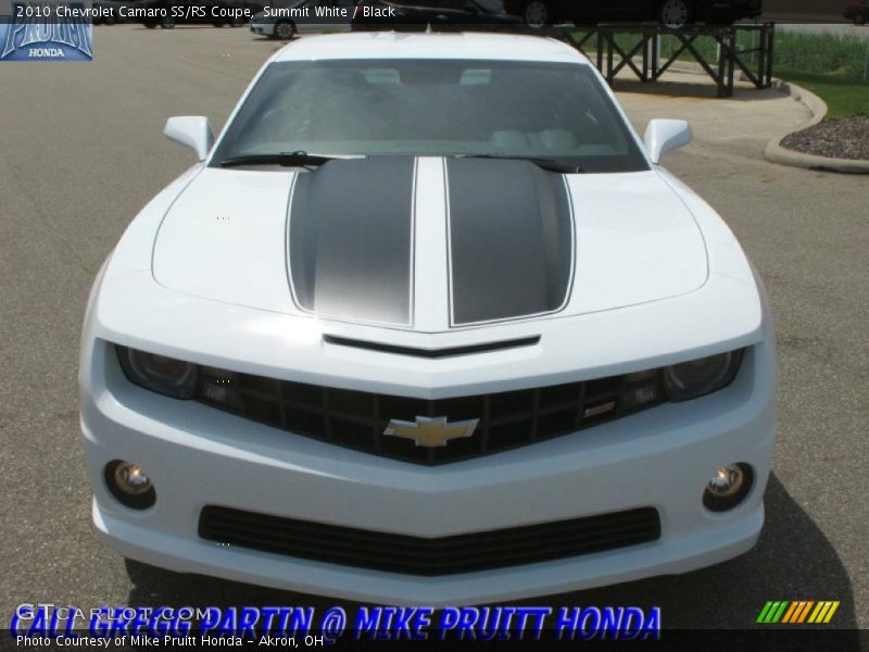 Summit White / Black 2010 Chevrolet Camaro SS/RS Coupe