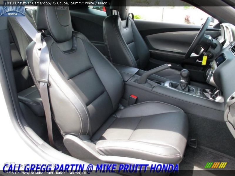 Summit White / Black 2010 Chevrolet Camaro SS/RS Coupe