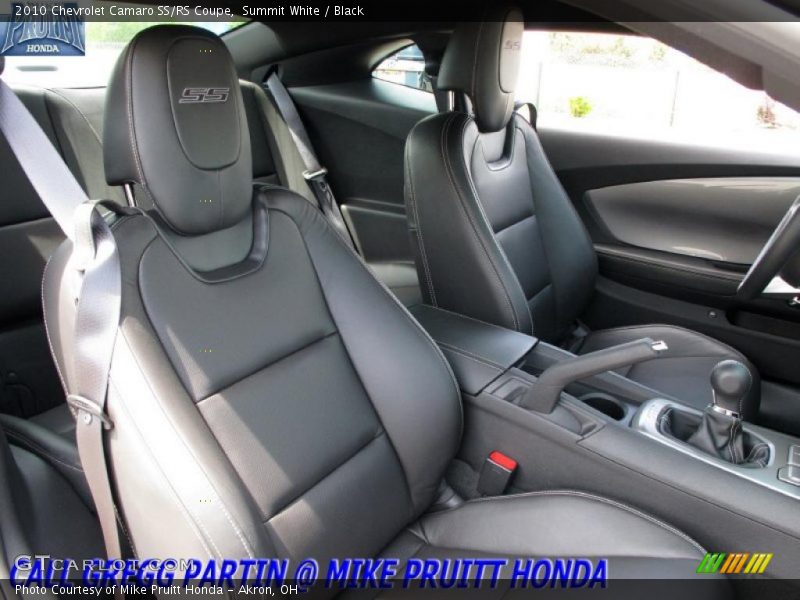 Summit White / Black 2010 Chevrolet Camaro SS/RS Coupe