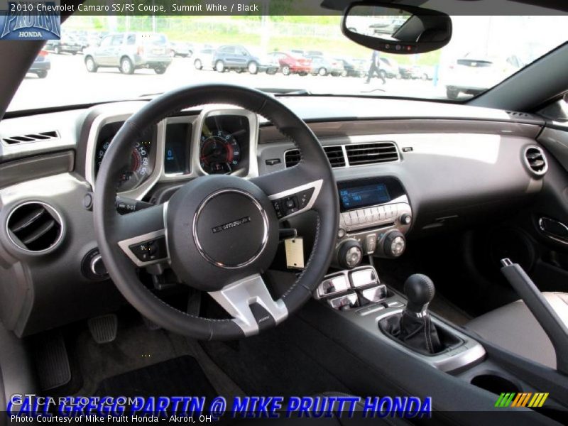 Summit White / Black 2010 Chevrolet Camaro SS/RS Coupe