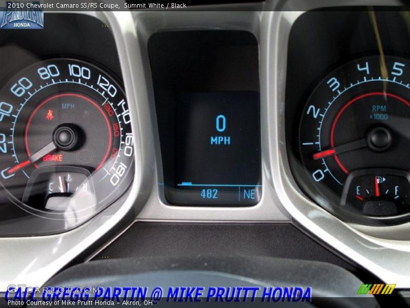 Summit White / Black 2010 Chevrolet Camaro SS/RS Coupe