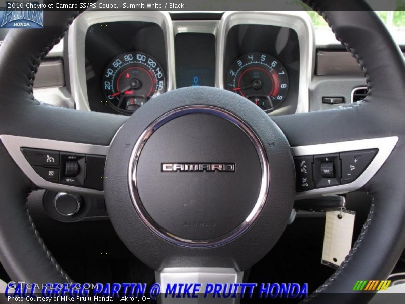Summit White / Black 2010 Chevrolet Camaro SS/RS Coupe