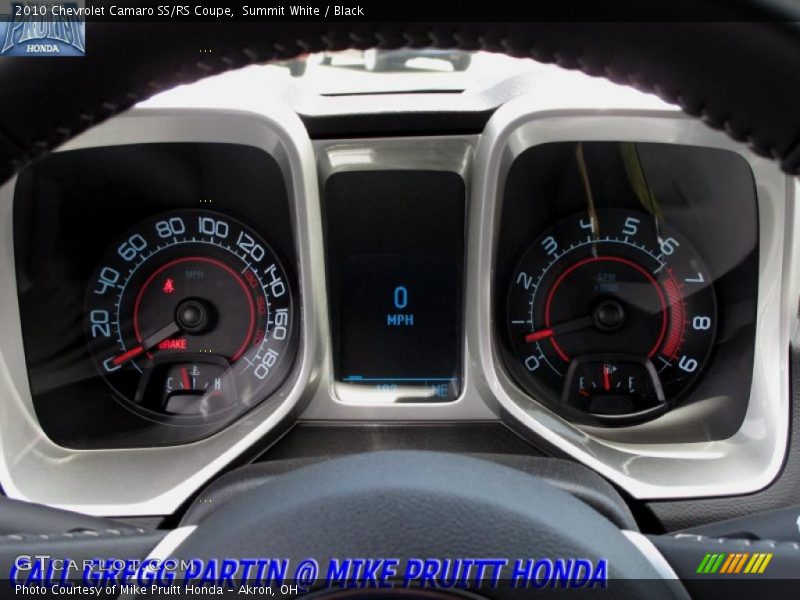 Summit White / Black 2010 Chevrolet Camaro SS/RS Coupe