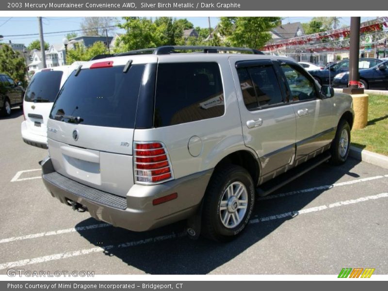 Silver Birch Metallic / Dark Graphite 2003 Mercury Mountaineer Convenience AWD