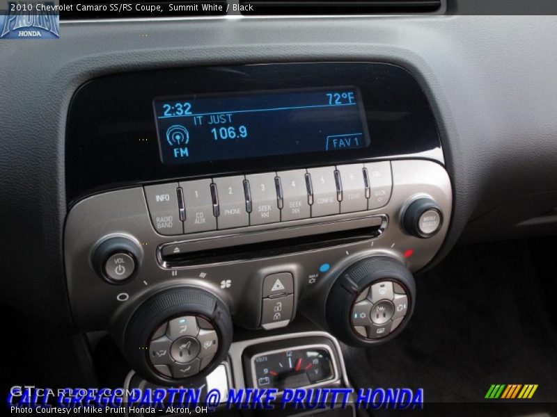 Summit White / Black 2010 Chevrolet Camaro SS/RS Coupe