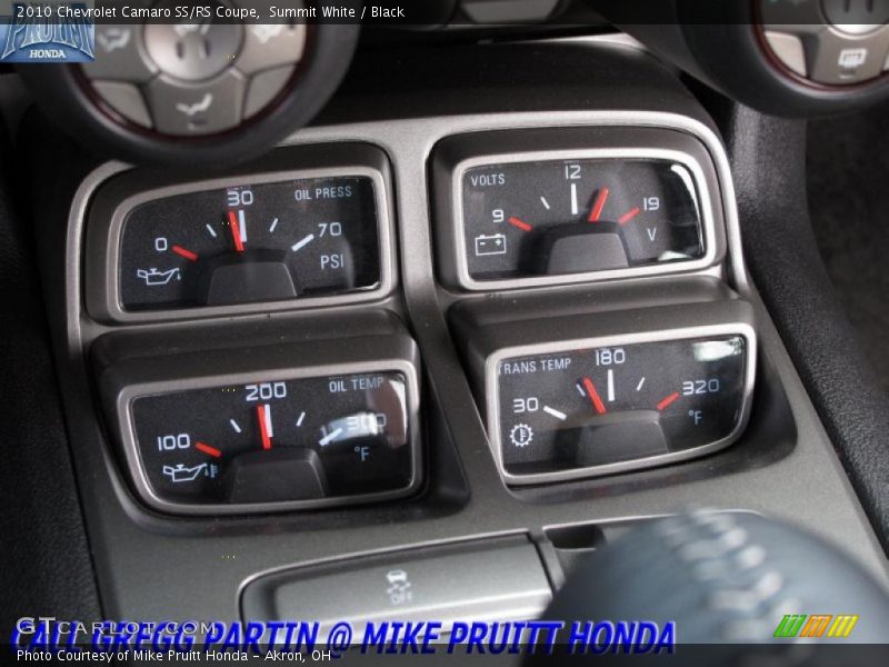 Summit White / Black 2010 Chevrolet Camaro SS/RS Coupe