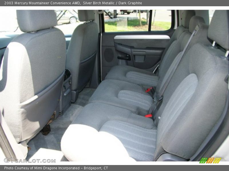 Silver Birch Metallic / Dark Graphite 2003 Mercury Mountaineer Convenience AWD
