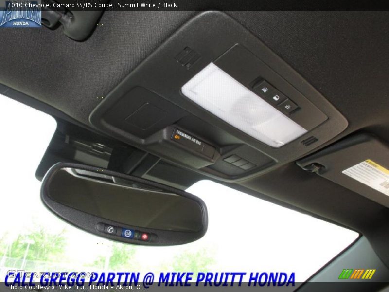 Summit White / Black 2010 Chevrolet Camaro SS/RS Coupe