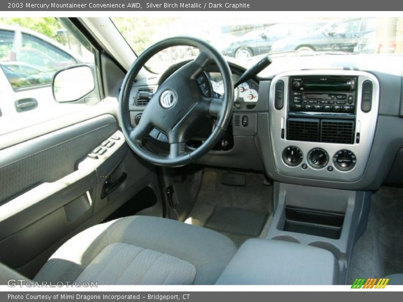 Silver Birch Metallic / Dark Graphite 2003 Mercury Mountaineer Convenience AWD