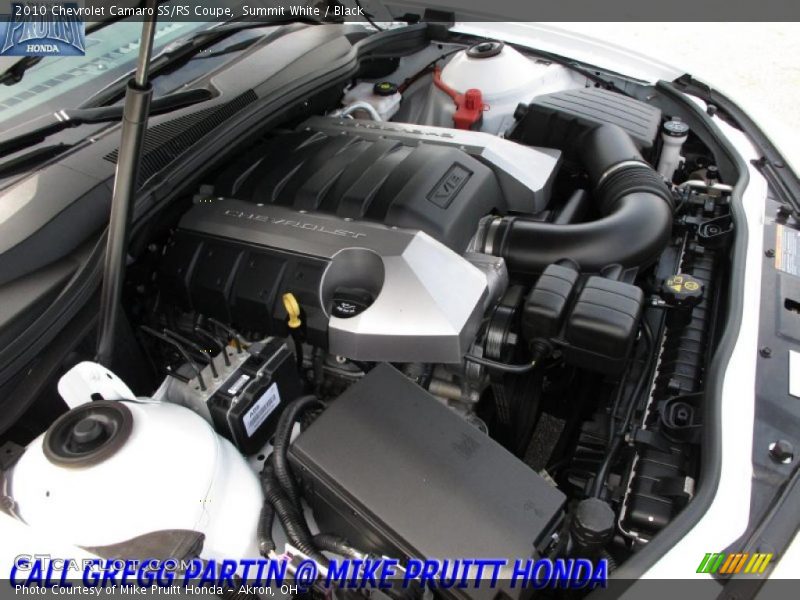 Summit White / Black 2010 Chevrolet Camaro SS/RS Coupe