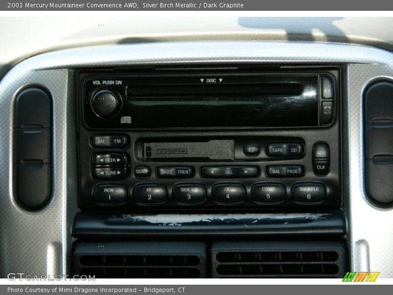 Silver Birch Metallic / Dark Graphite 2003 Mercury Mountaineer Convenience AWD