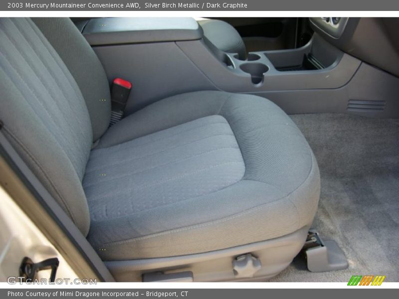 Silver Birch Metallic / Dark Graphite 2003 Mercury Mountaineer Convenience AWD