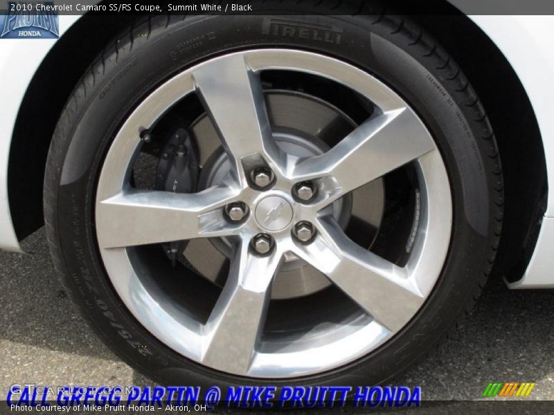 Summit White / Black 2010 Chevrolet Camaro SS/RS Coupe