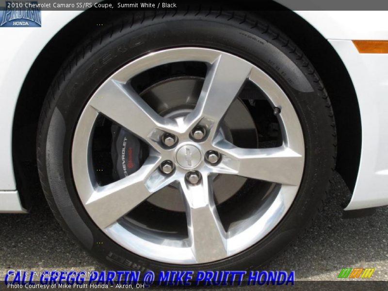 Summit White / Black 2010 Chevrolet Camaro SS/RS Coupe