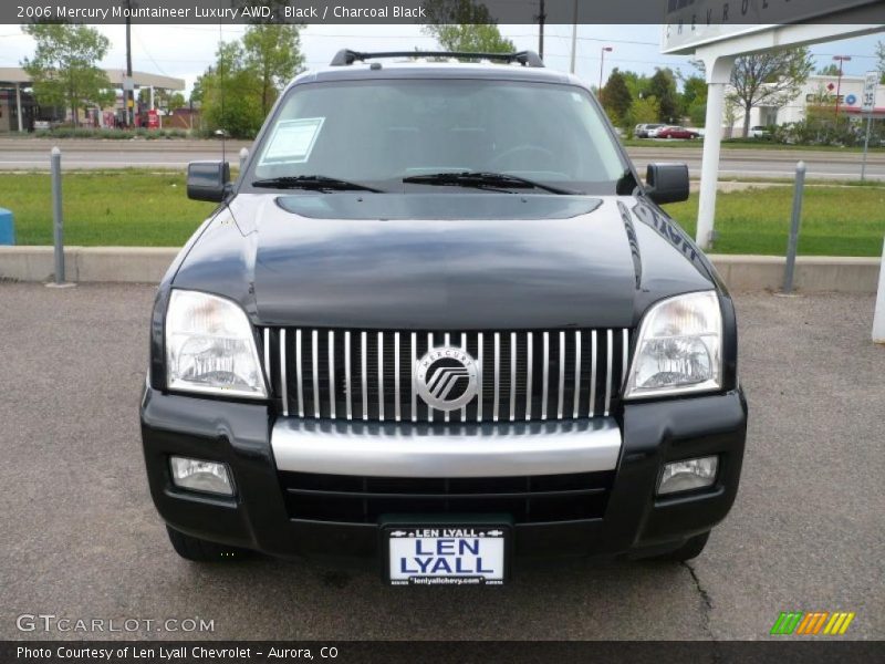 Black / Charcoal Black 2006 Mercury Mountaineer Luxury AWD