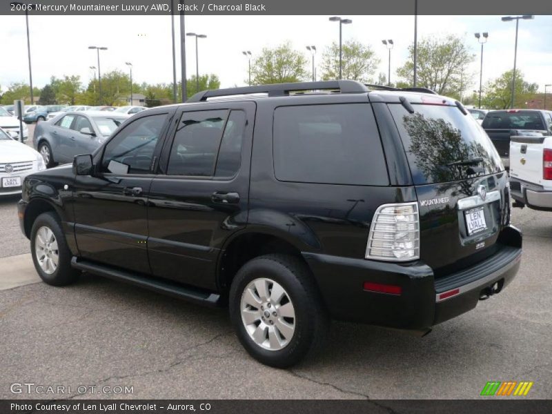 Black / Charcoal Black 2006 Mercury Mountaineer Luxury AWD