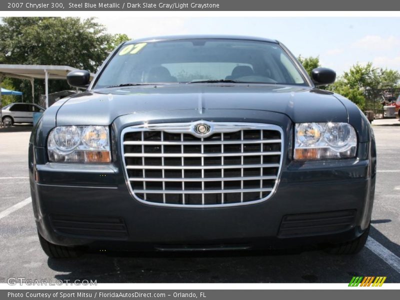 Steel Blue Metallic / Dark Slate Gray/Light Graystone 2007 Chrysler 300