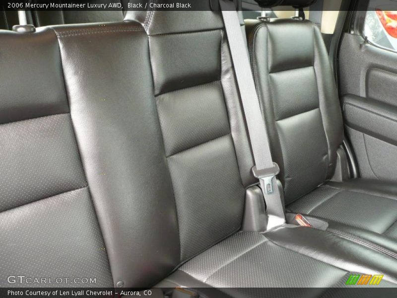 Black / Charcoal Black 2006 Mercury Mountaineer Luxury AWD