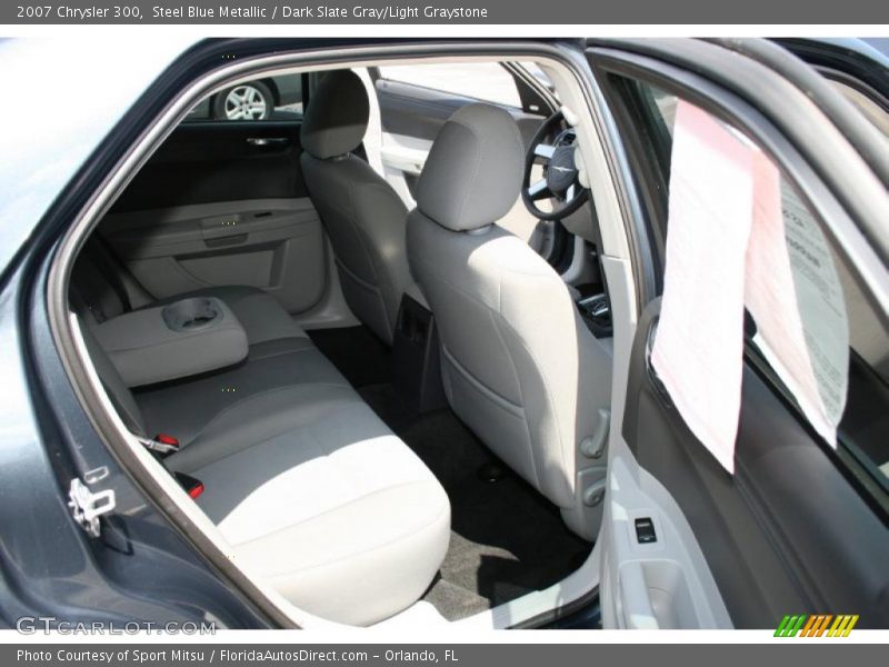 Steel Blue Metallic / Dark Slate Gray/Light Graystone 2007 Chrysler 300