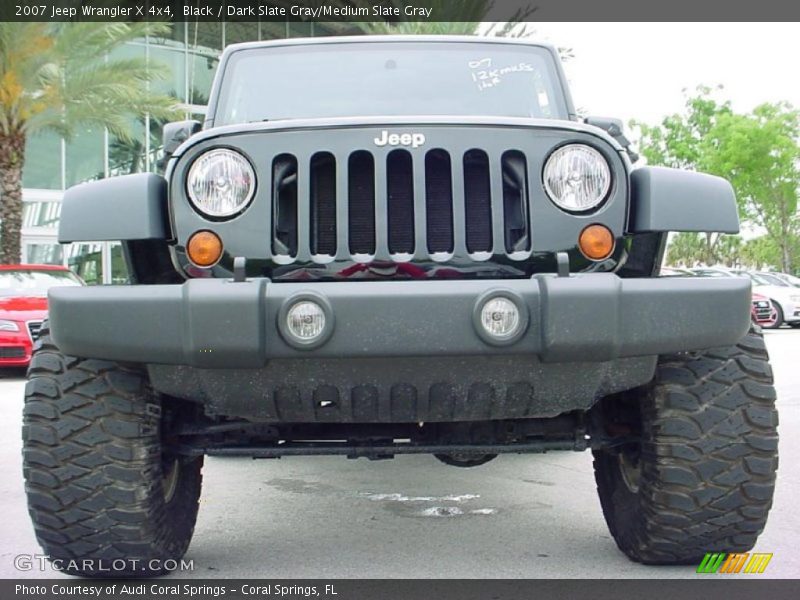 Black / Dark Slate Gray/Medium Slate Gray 2007 Jeep Wrangler X 4x4