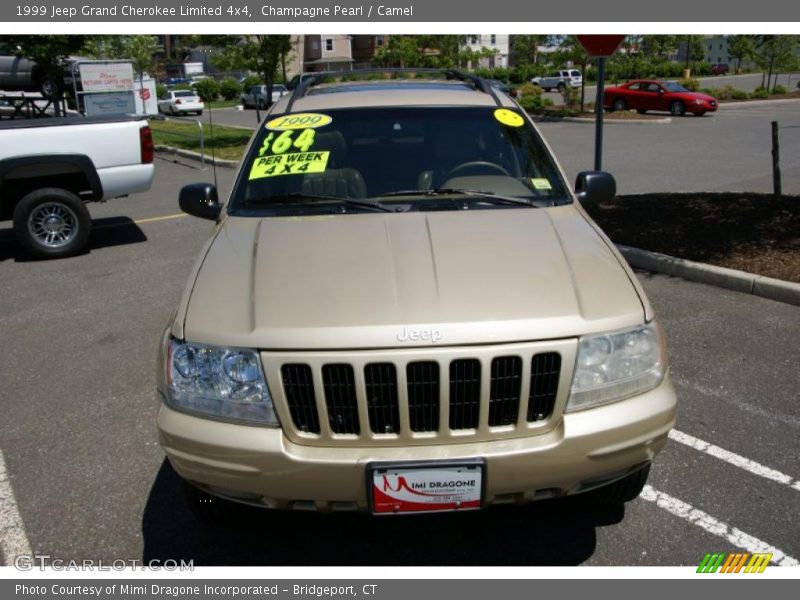 Champagne Pearl / Camel 1999 Jeep Grand Cherokee Limited 4x4