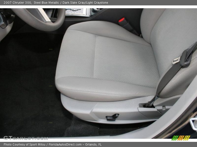 Steel Blue Metallic / Dark Slate Gray/Light Graystone 2007 Chrysler 300