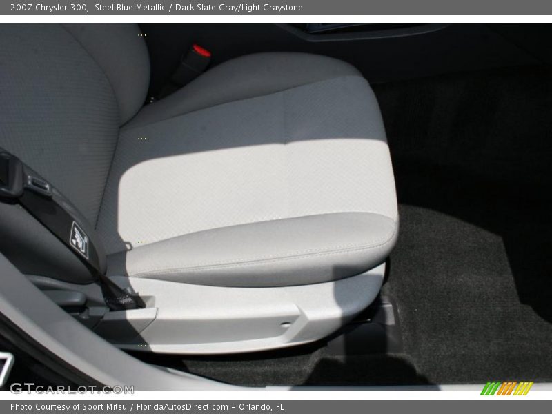 Steel Blue Metallic / Dark Slate Gray/Light Graystone 2007 Chrysler 300