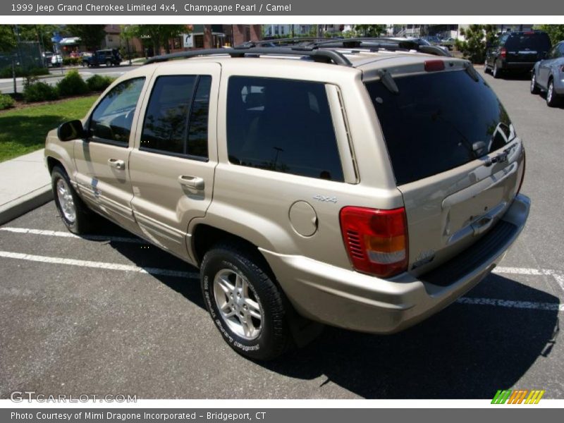 Champagne Pearl / Camel 1999 Jeep Grand Cherokee Limited 4x4