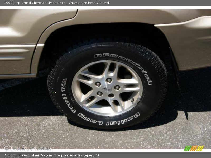Champagne Pearl / Camel 1999 Jeep Grand Cherokee Limited 4x4