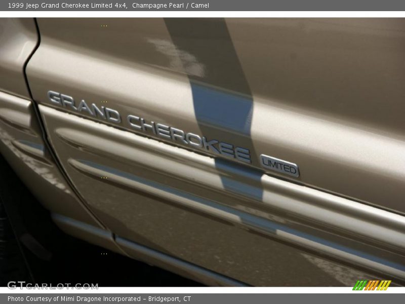 Champagne Pearl / Camel 1999 Jeep Grand Cherokee Limited 4x4
