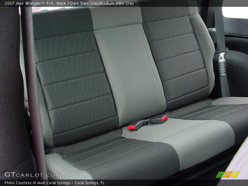 Black / Dark Slate Gray/Medium Slate Gray 2007 Jeep Wrangler X 4x4